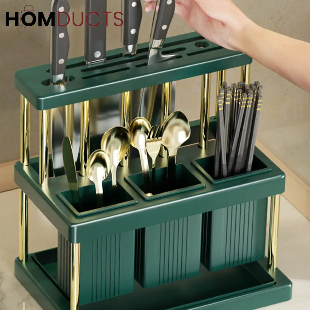 Modern Kitchen Cutlery Organizer