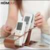 Modern Remote Control Holder Stand – 4-Slot Desk Organizer for TV & AC Remotes