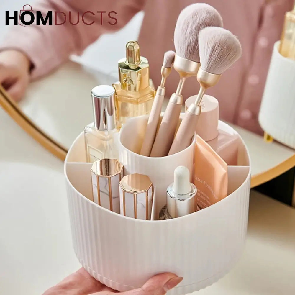 Modern 360° Rotating Cosmetic Brush Organiser J & C Organizer