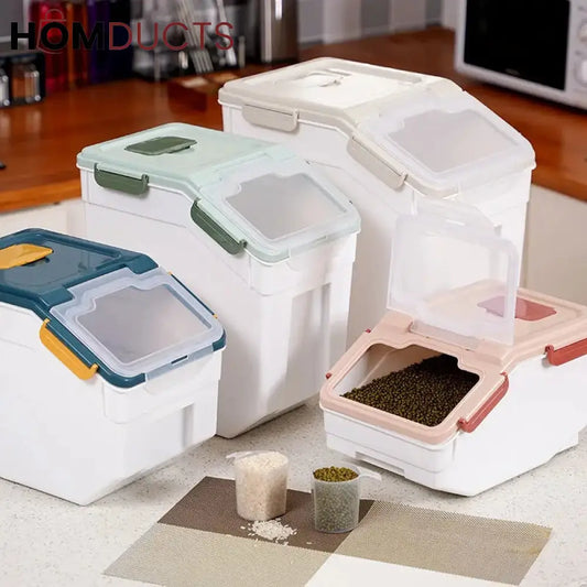 Moisture - Proof Rice And Flour Storage Box