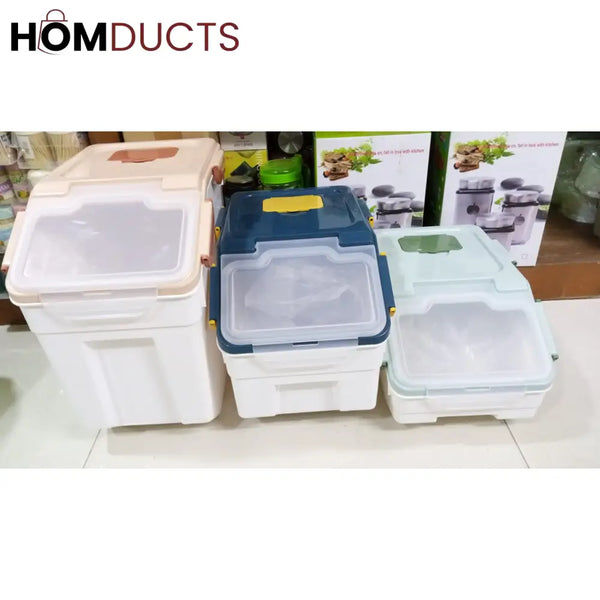 Rice Flour Rack Moisture-proof Rice And Flour Storage Box – Homducts