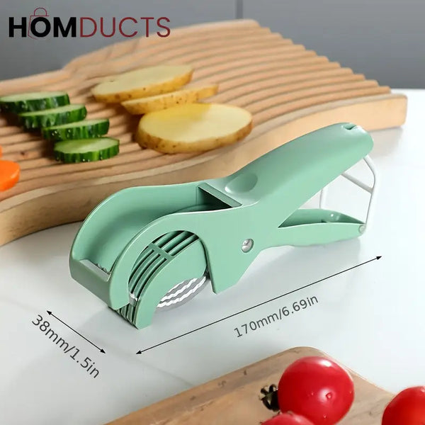Multi-Blade Handheld Vegetable Cutter – Quick Carrot Slicer & Julienne Tool