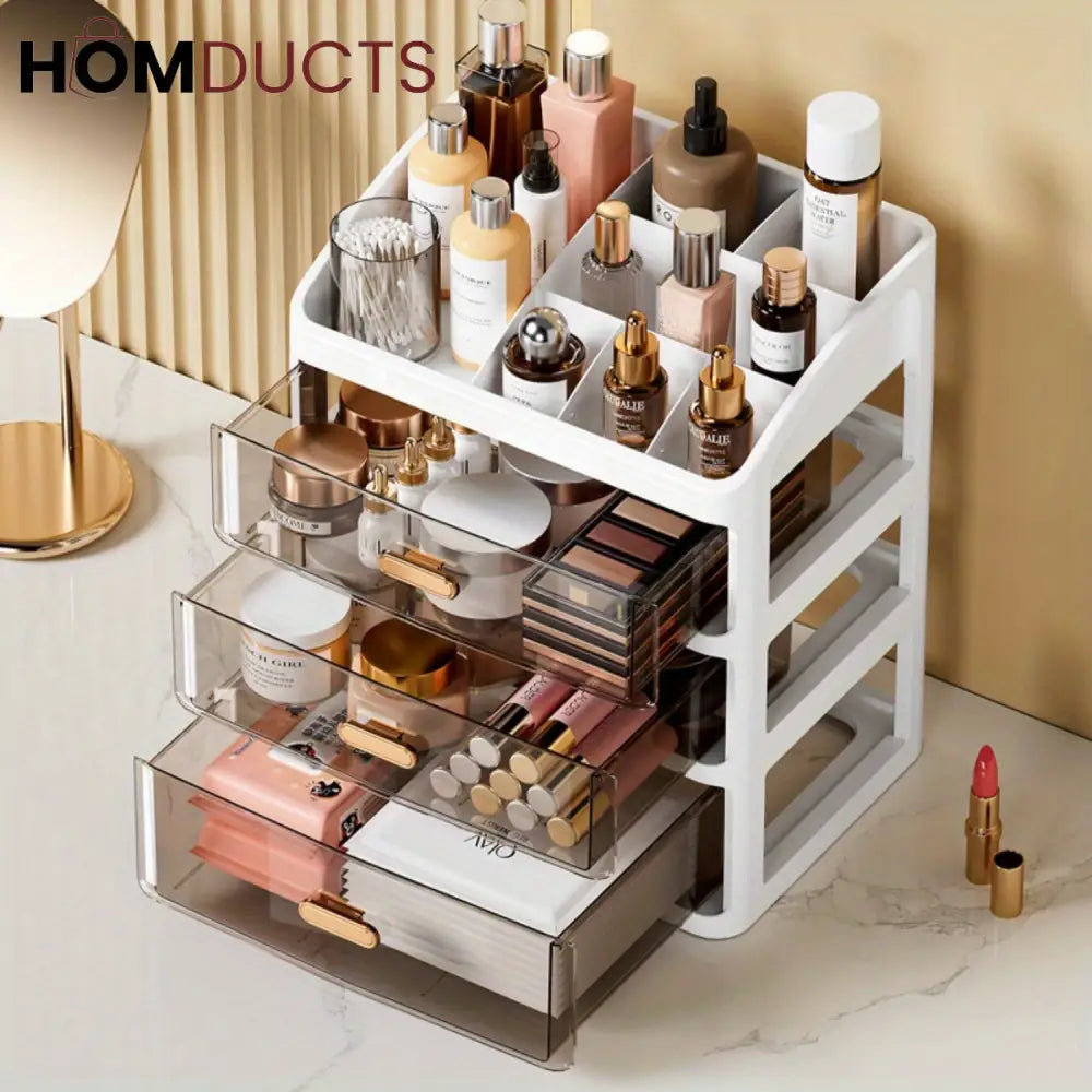 Multi Drawer Cosmetic And Stationery Organizer