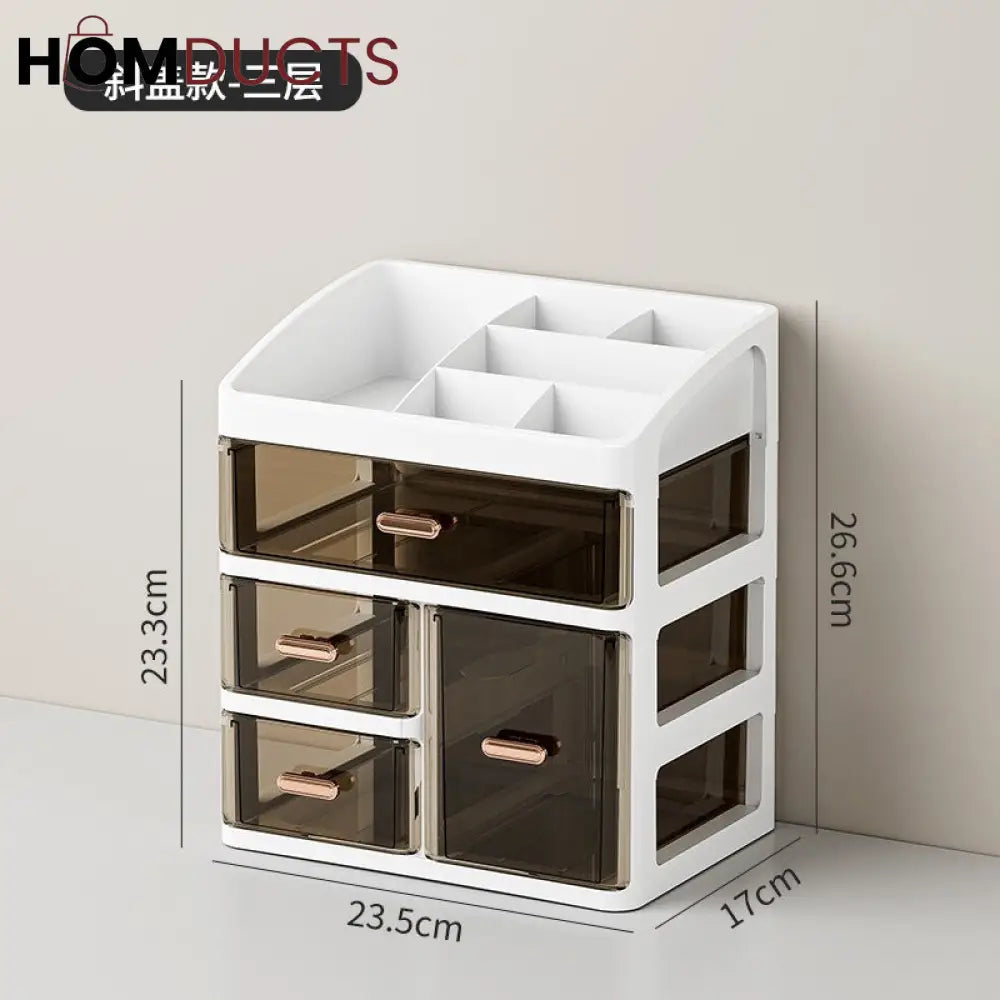 Multi Drawer Cosmetic And Stationery Organizer Medium