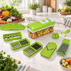 Multi-function vegetable chopper and slicer set