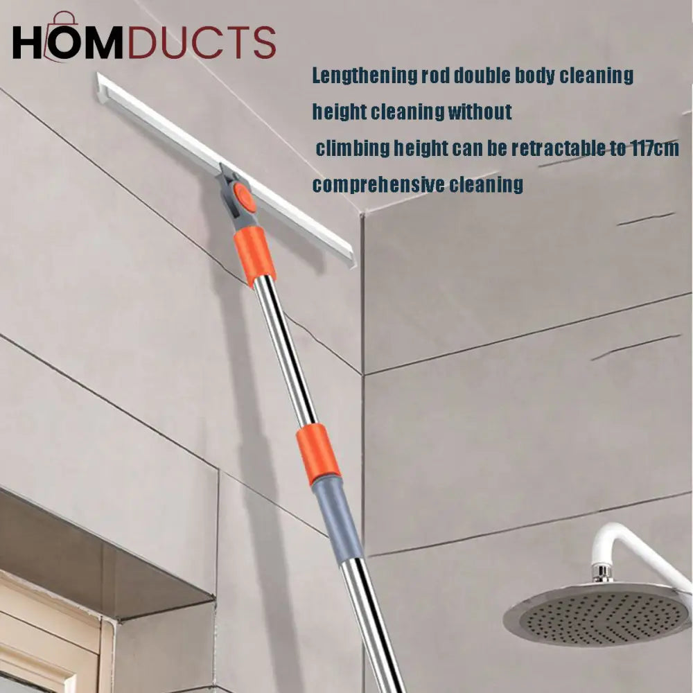 Multi-Functional Floor Wiper Mop – Heavy Duty Water and Foam Remover for Bathroom Kitchen & Tile Cleaning