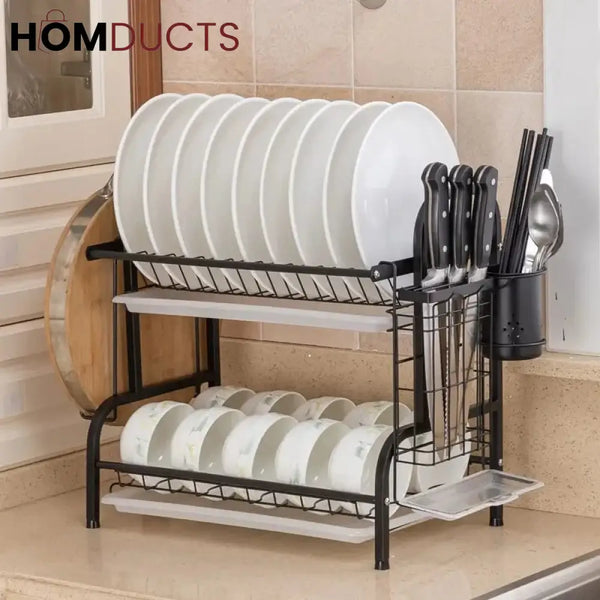 Multi Tier Dish Drain Rack