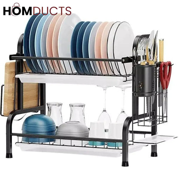 Multi Tier Dish Drain Rack