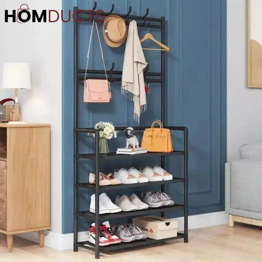 Multifunctional Coat & Shoes Rack