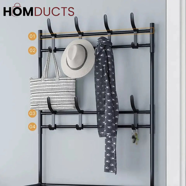 Multifunctional Coat & Shoes Rack