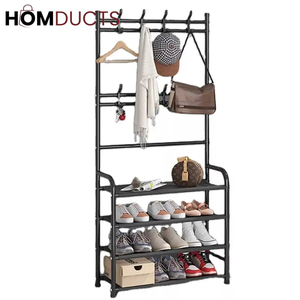 Multifunctional Coat & Shoes Rack