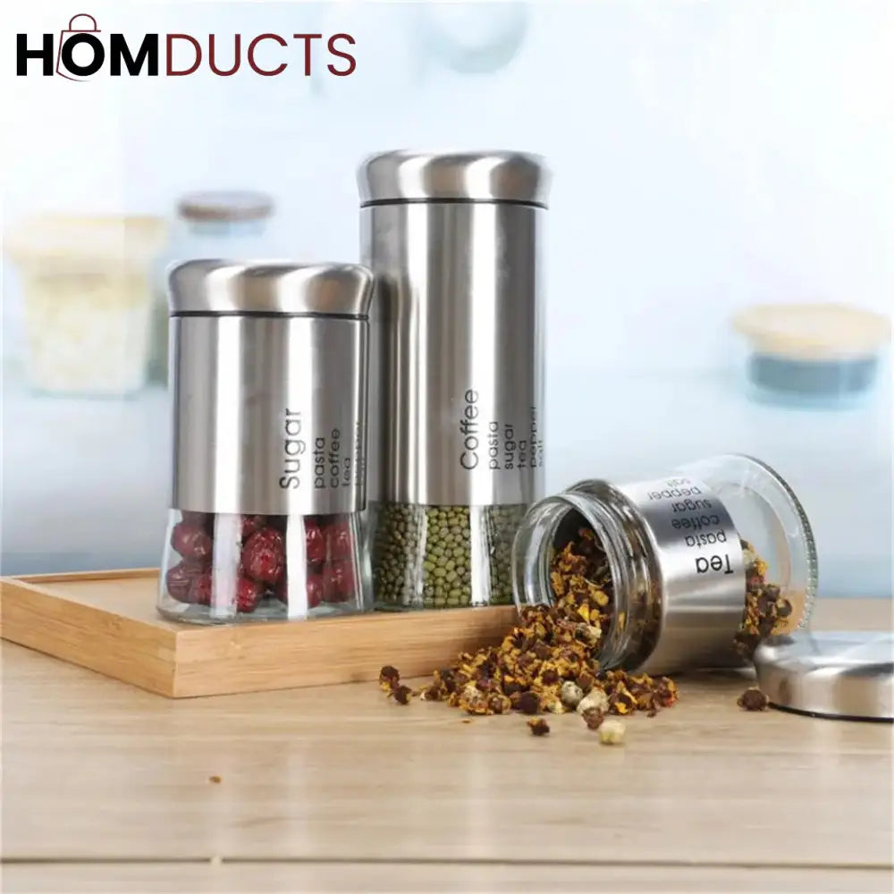 Multifucntional Creative Food Glass Jars