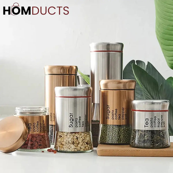 Multifucntional Creative Food Glass Jars