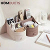 Multifunctional Desktop Storage Box & Organizer: Cosmetic, Makeup Brush, Home Office, Bathroom