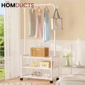 Multifunctional Multilayer Shoe And Cloth Rack Shelves & Stands