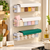 6-Compartment Wall-Mounted Kitchen Organizer | Homducts.pk