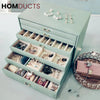 Multilayer 5 Drawer Jewelery Organizer J & C