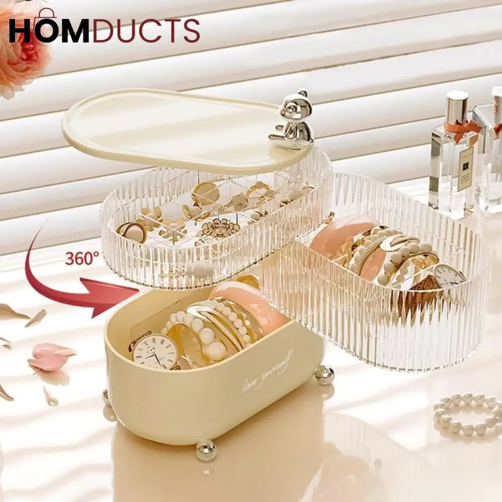 Multilayer Glam Jewelery Organizer J & C