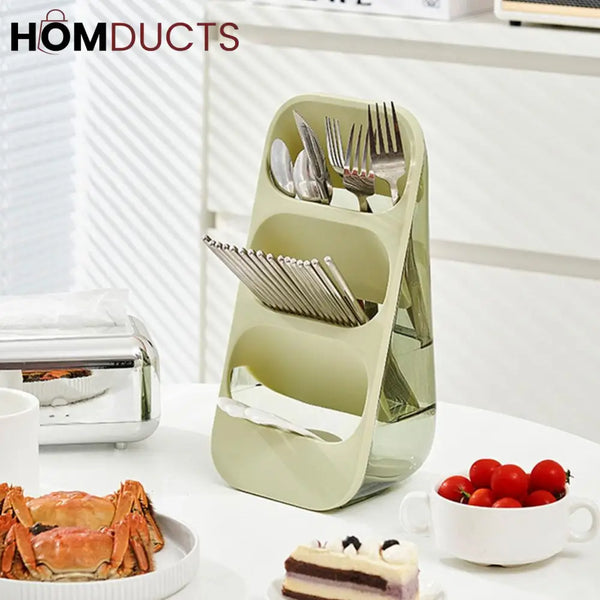 Multilayer Kitchen Cutlery Organizer