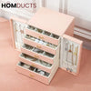 Multilayer Leather Drawer Jewelery Organiser J & C Organizer