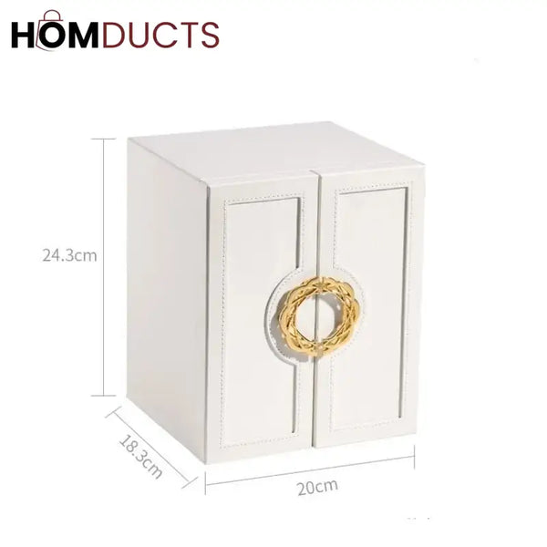 Multilayer Leather Drawer Jewelery Organiser J & C Organizer