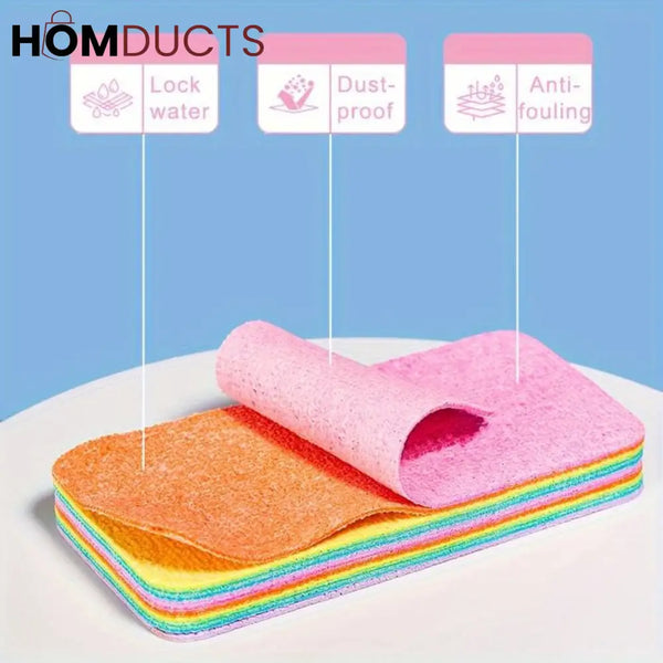 Multilayer Microfiber Reusable Dishcloth