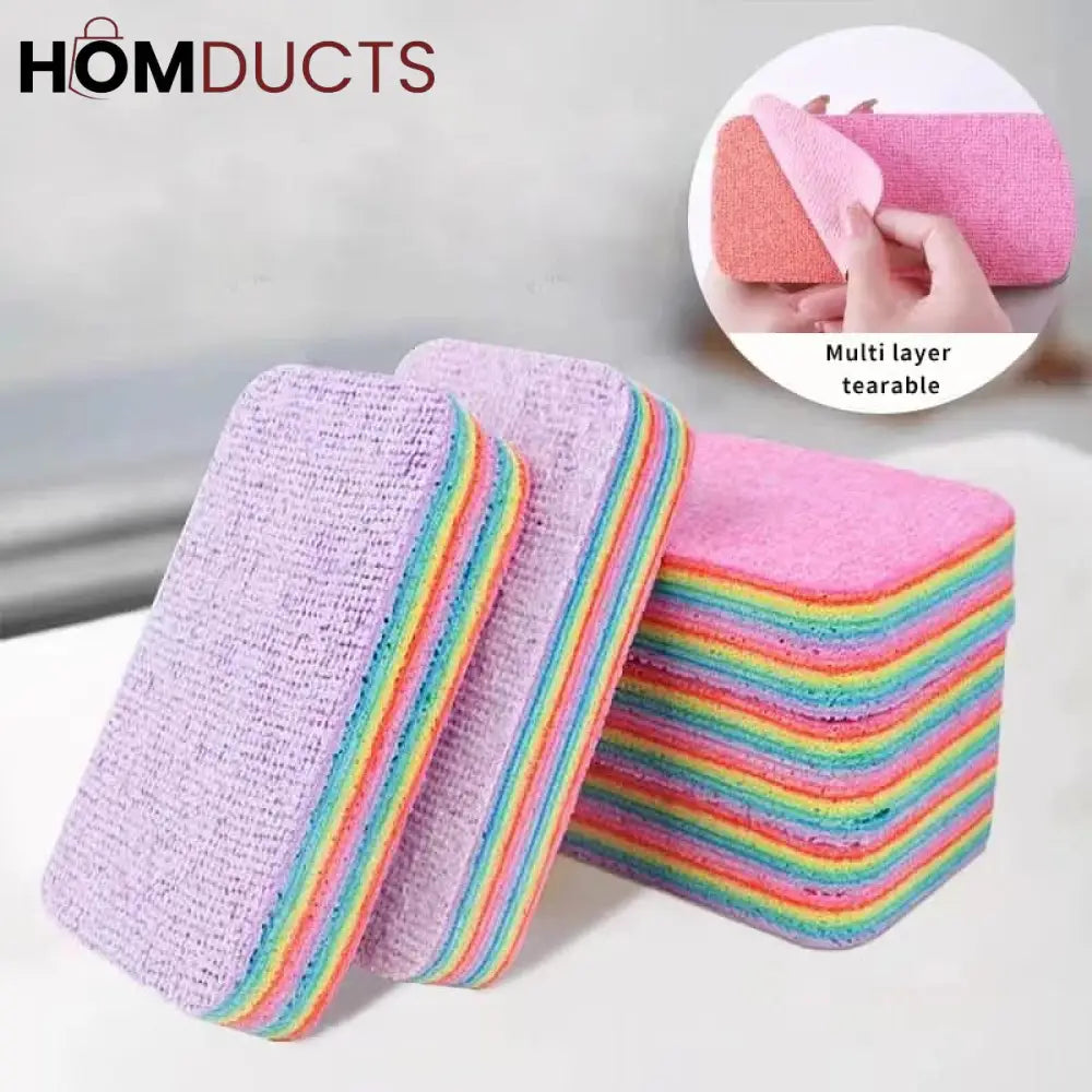 Multilayer Microfiber Reusable Dishcloth