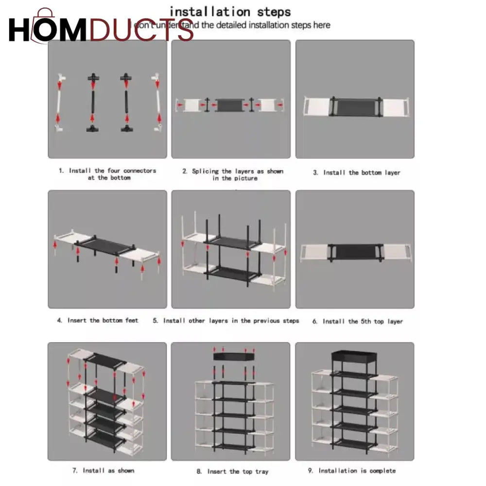 Multilayer Shoe Rack