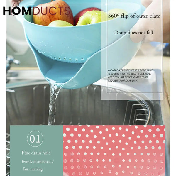 Multipurpose Kitchen Drain Basket