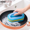 Multipurpose Sponge Brush With Handle