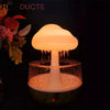 Mushroom Rain Humidifier With Night Light