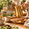 Gold Stainless Steel Tea Pot – 2L