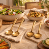 Gold Stainless Steel Serving Spoon