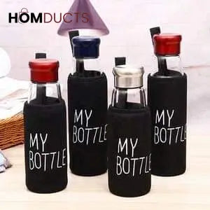 My Bottle Glass Water With Cover