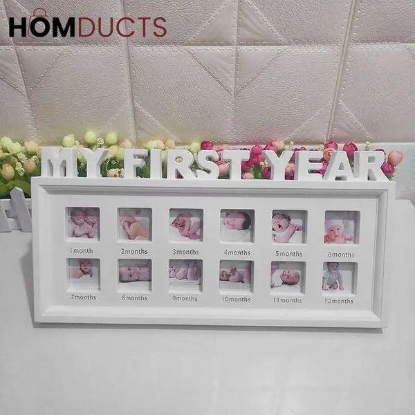 My First Year Photo Frame