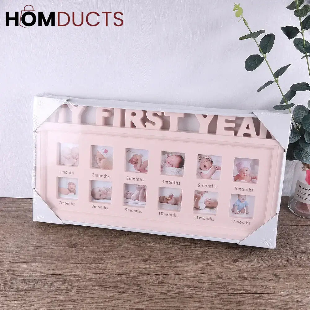 My First Year Photo Frame