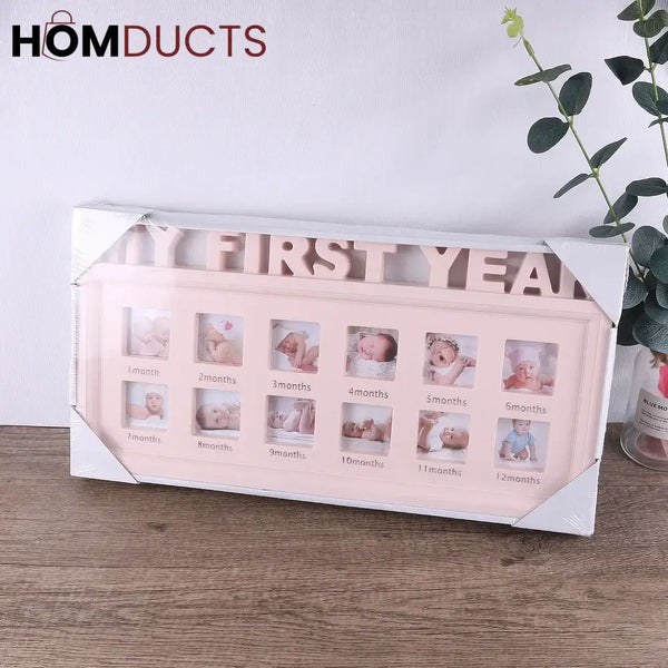 My First Year Photo Frame