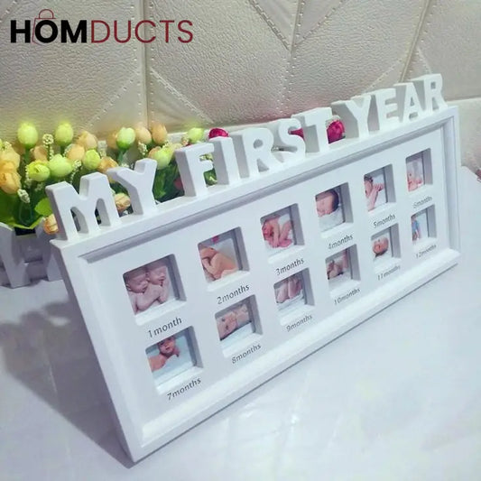 My First Year Photo Frame