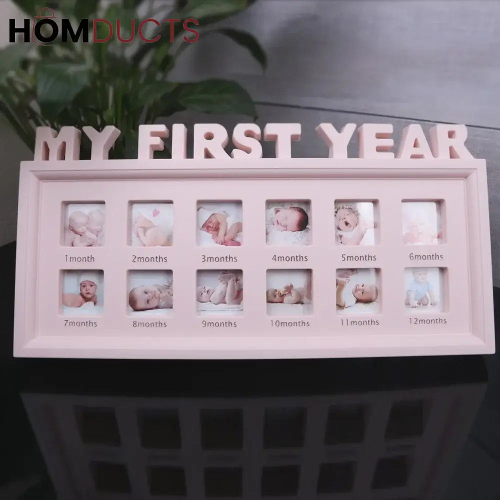 My First Year Photo Frame