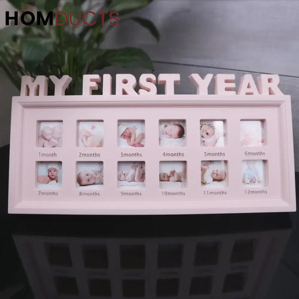 My First Year Photo Frame