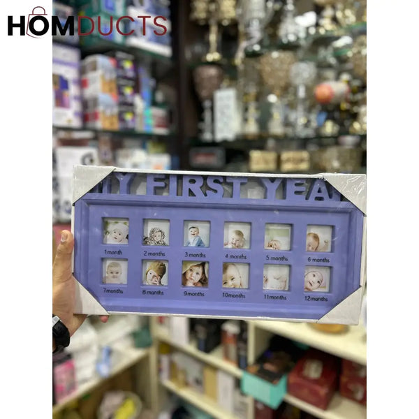 My First Year Photo Frame