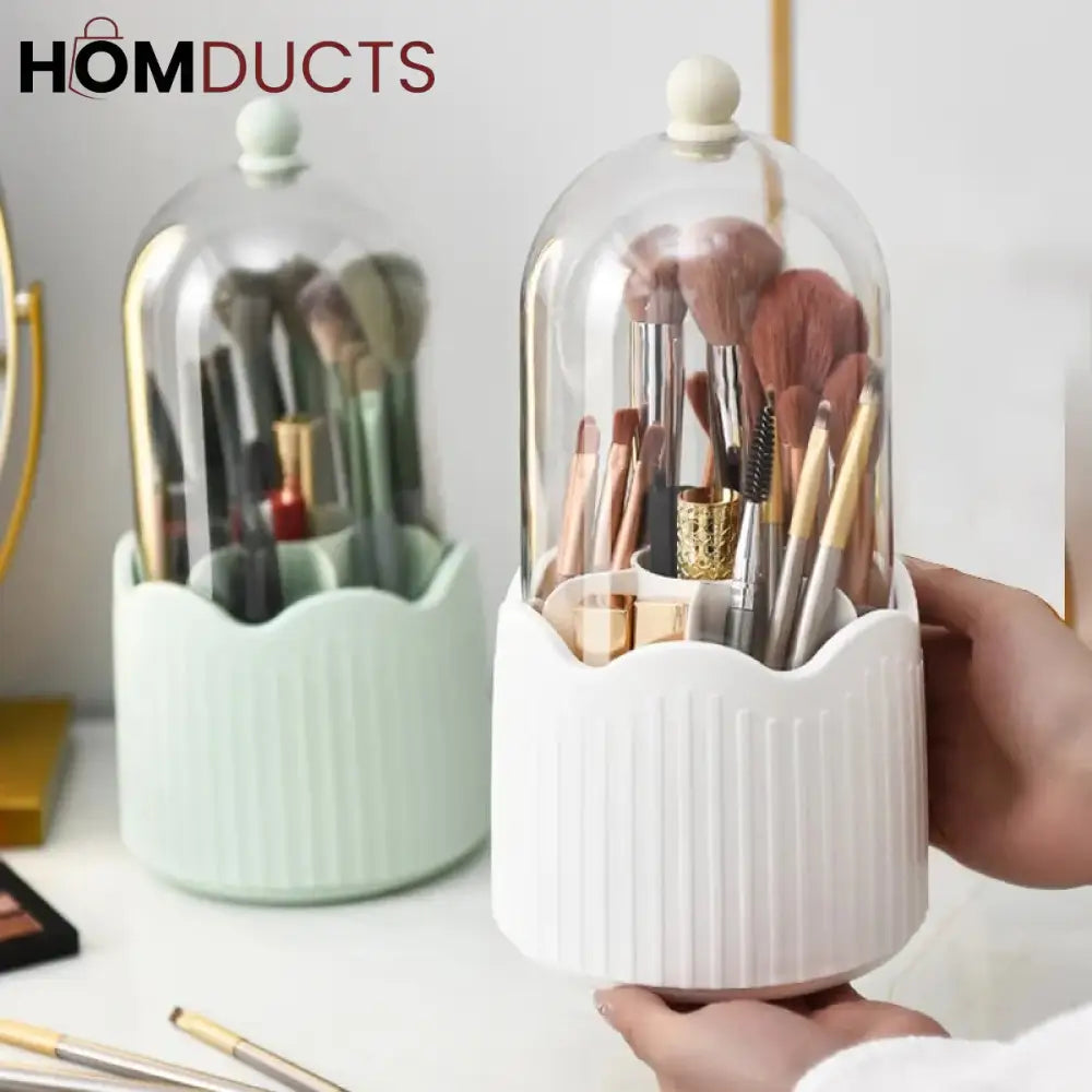 New 360° Rotating Makeup Brush Holder J & C Organizer