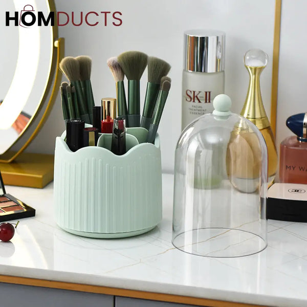 New 360° Rotating Makeup Brush Holder J & C Organizer