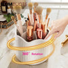 New 360° Rotating Makeup Brush Holder J & C Organizer