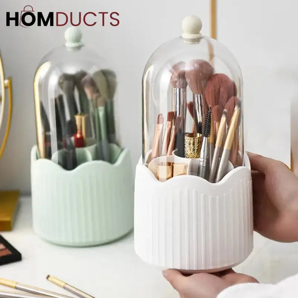 New 360° Rotating Makeup Brush Holder J & C Organizer