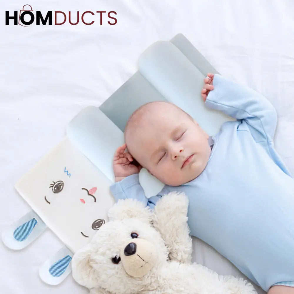 New born Anti Twisting Head Pillow
