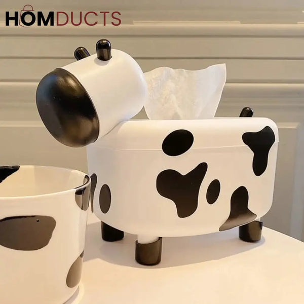 New Creative Desktop Tissue Box With Toothpick Holder