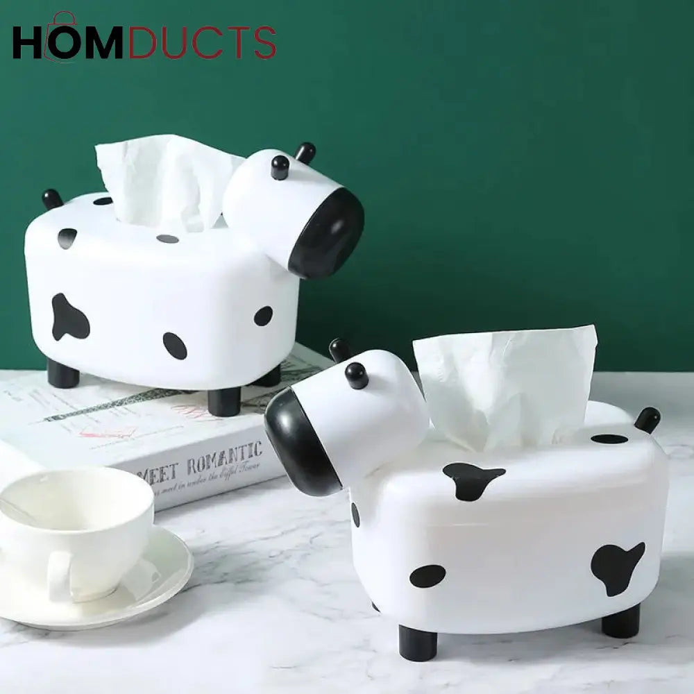 New Creative Desktop Tissue Box With Toothpick Holder