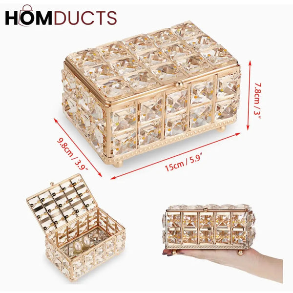 New Crystal Jewelry Box