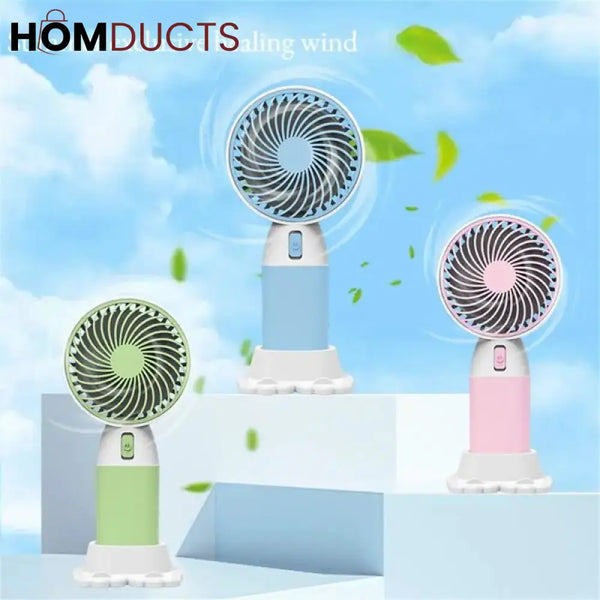 New Mini Fan With Mobile Stand